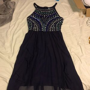Halter high low midi dress size 14 (kids)